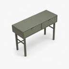 Aurelia Mango Wood Console Table | Green | Light Wood