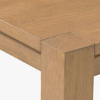 Arthur Mango Wood Bench | Natural