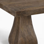 Alaric Mango Wood Dining Table | Walnut