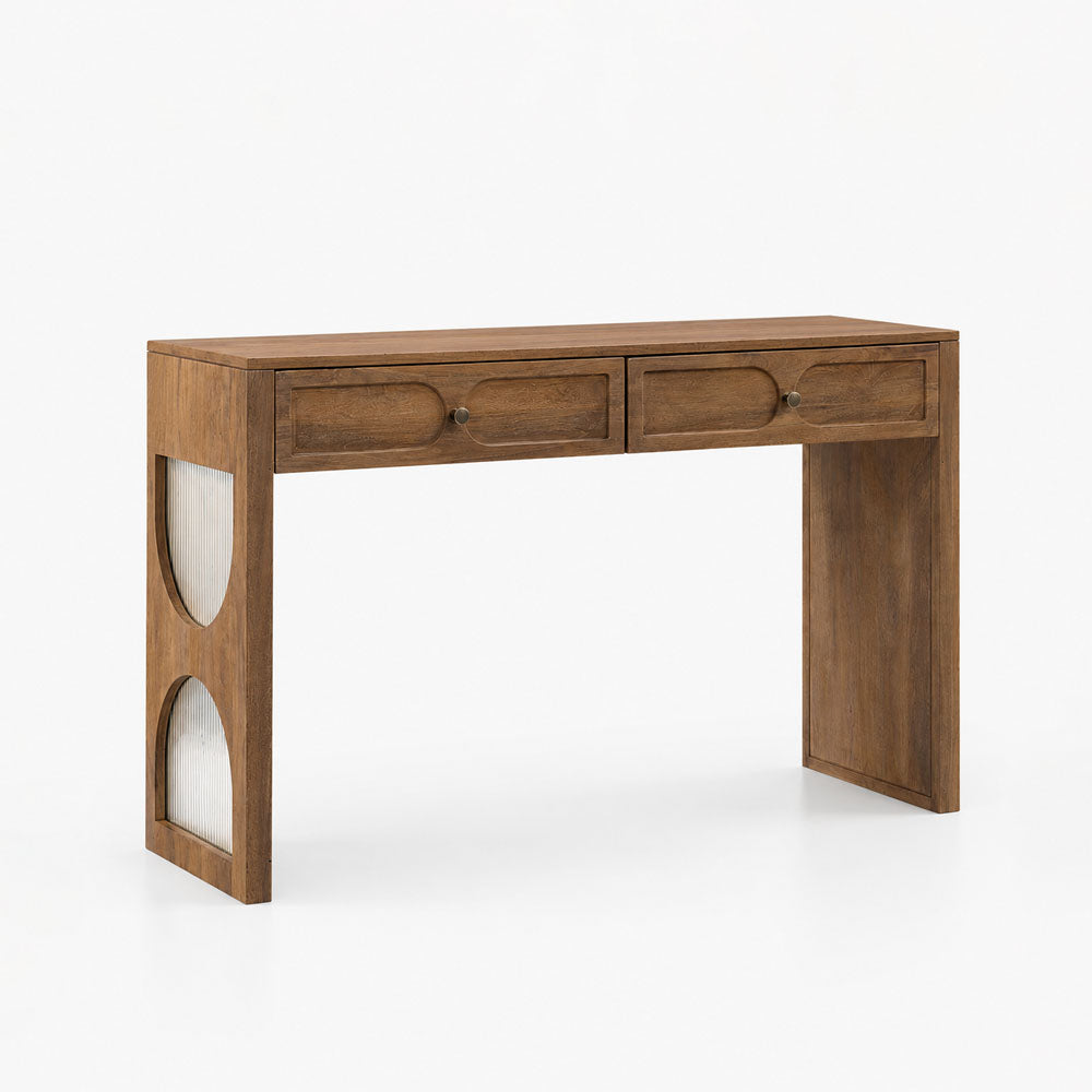 Freya Mango Wood Console Table | Honey