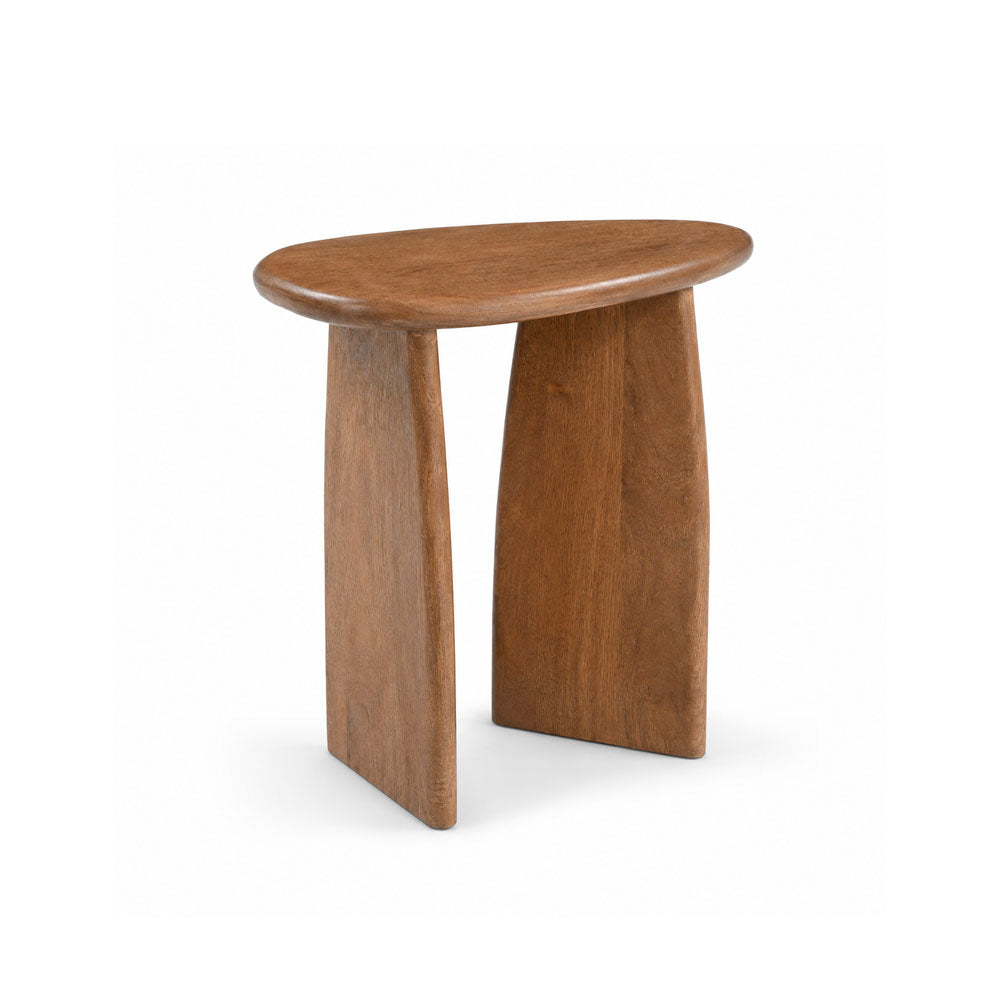 Cael Mango Wood Side Table | Honey
