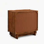 Cedar Acacia Wood Drawer Chest | Honey