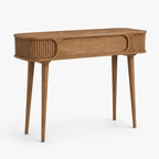 Sisal Mango Wood Console Table | Honey