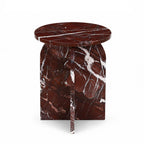 Clark Marble Side Table | Red Lavante
