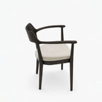 Grove Polyester Dining Chair | Walnut