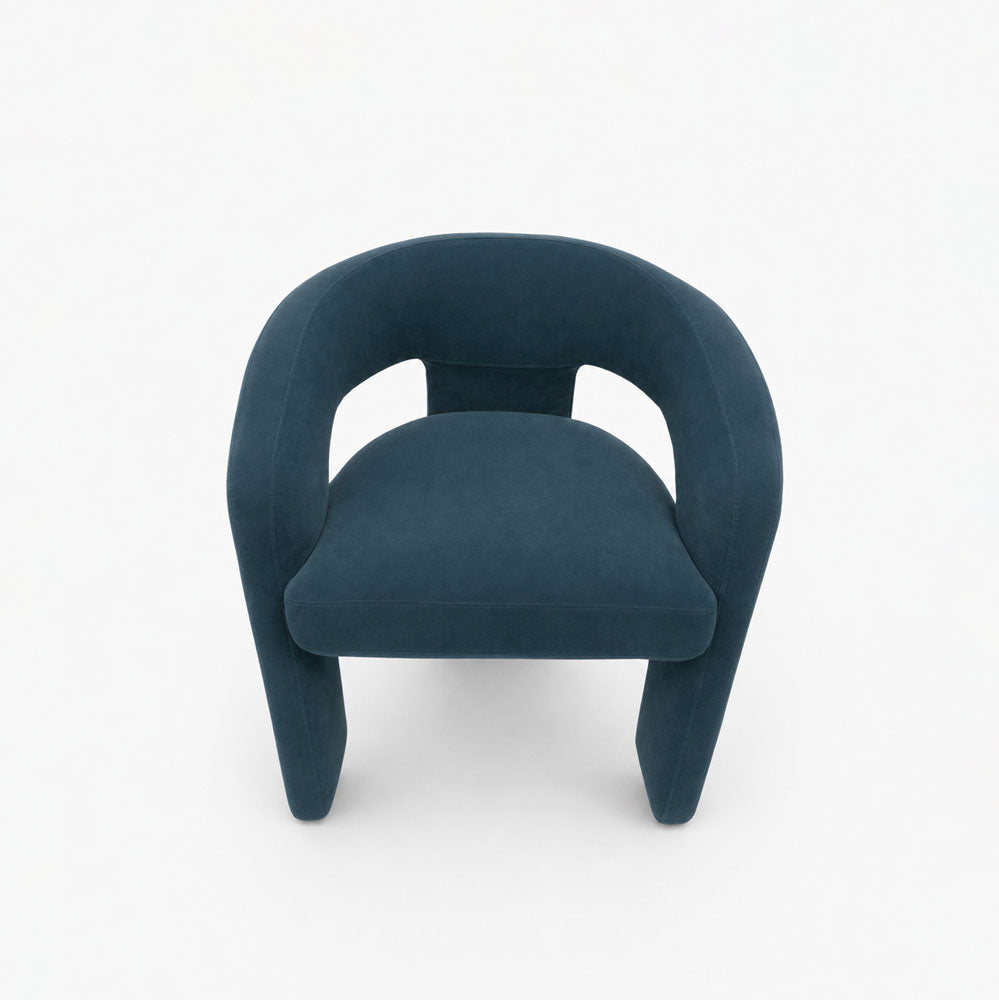Hemlock Polyester Dining Chair | Green