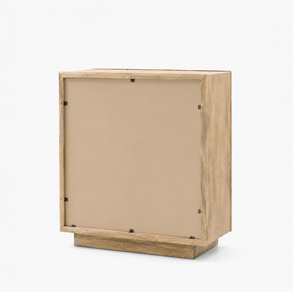 Serenity Mango Wood Cabinet | Natural