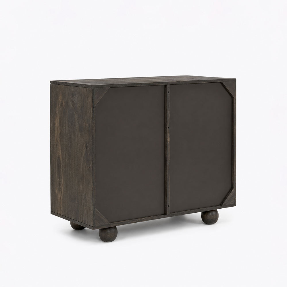 Marco Mango Wood Cabinet | Walnut