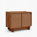 Cedar Acacia Wood Cabinet | Brown