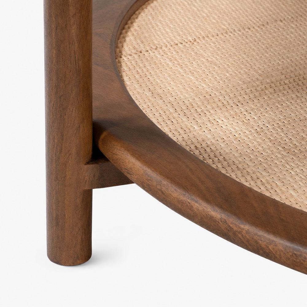 Enola Mango Wood Coffee Table | Brown