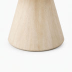 Strider Acacia Wood Coffee Table | Cream
