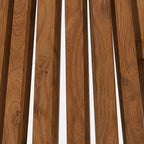 Flavia Mango Wood Side Table | Brown