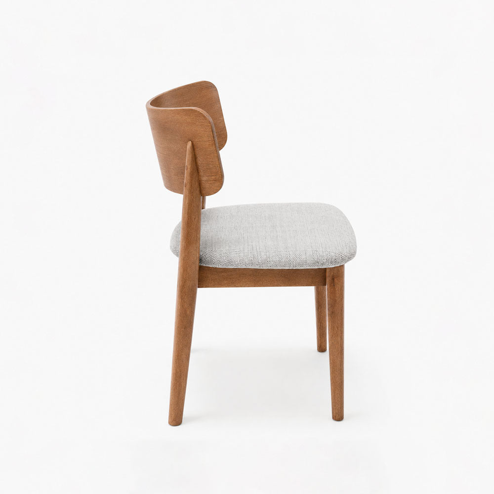 Naomi Polyester Dining Chair | Honey