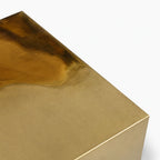 Tara Iron Side Table | Gold