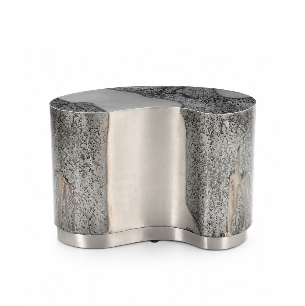 Marina Iron Coffee Table | Silver