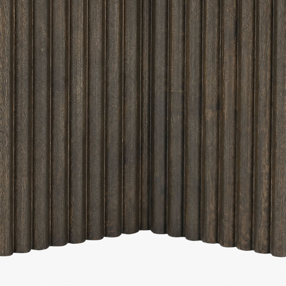 Colette Marble Side Table | Walnut