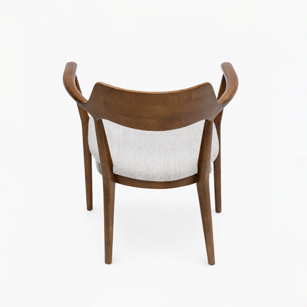 Grove Polyester Dining Chair | Gray