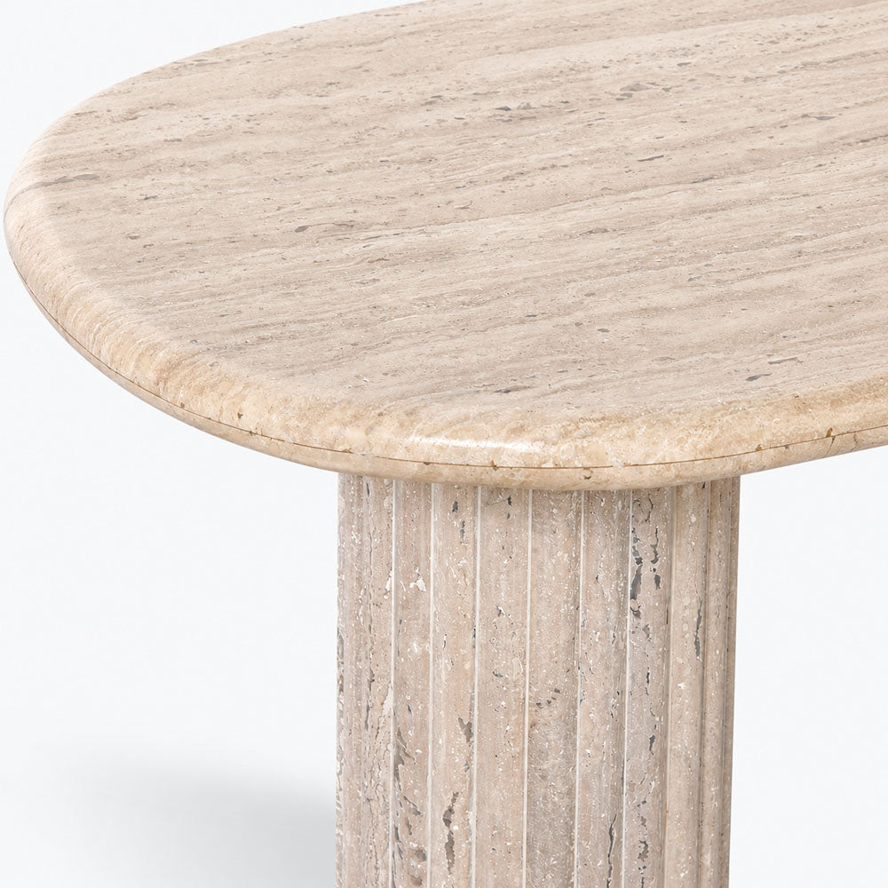 Infinity Marble Coffee Table | Travertine