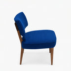 Hayes Polyester Dining Chair | Blue
