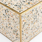 Ford Iron Side Table | Terrazzo