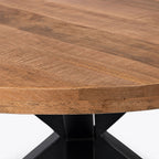 Harrison Mango Wood Dining Table | Natural