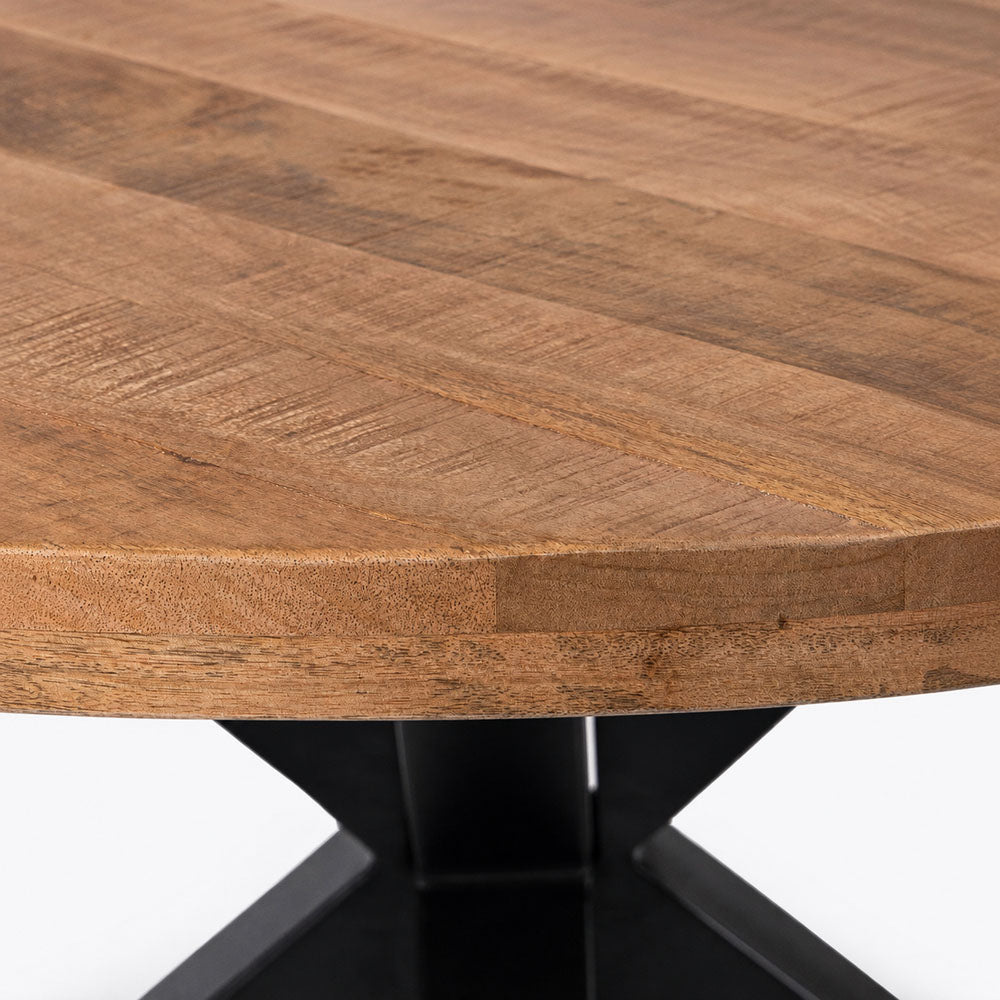 Harrison Mango Wood Dining Table | Natural