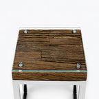 Rumi Reclaimed Wood Side Table | Natural