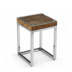 Suki Reclaimed Wood Side Table | Natural
