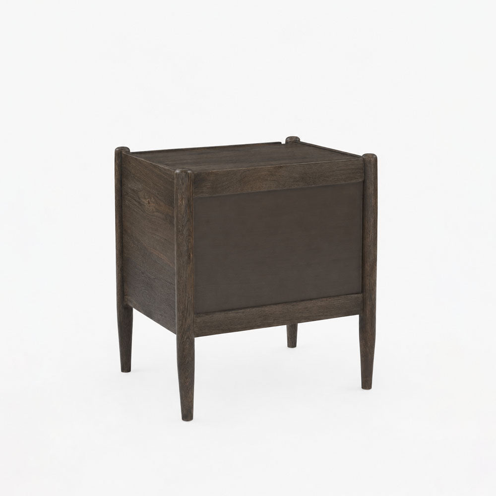 Molly Mango Wood Bedside Table | Walnut
