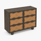 Paxton Mango Wood Drawer Chest | Walnut