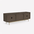 Tessa Mango Wood Media Unit | Walnut