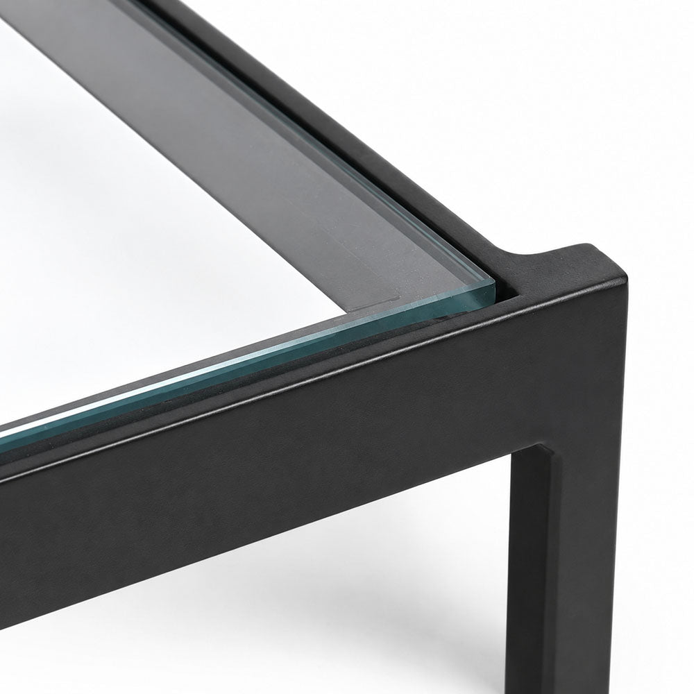 Luna Iron Side Table | Gold