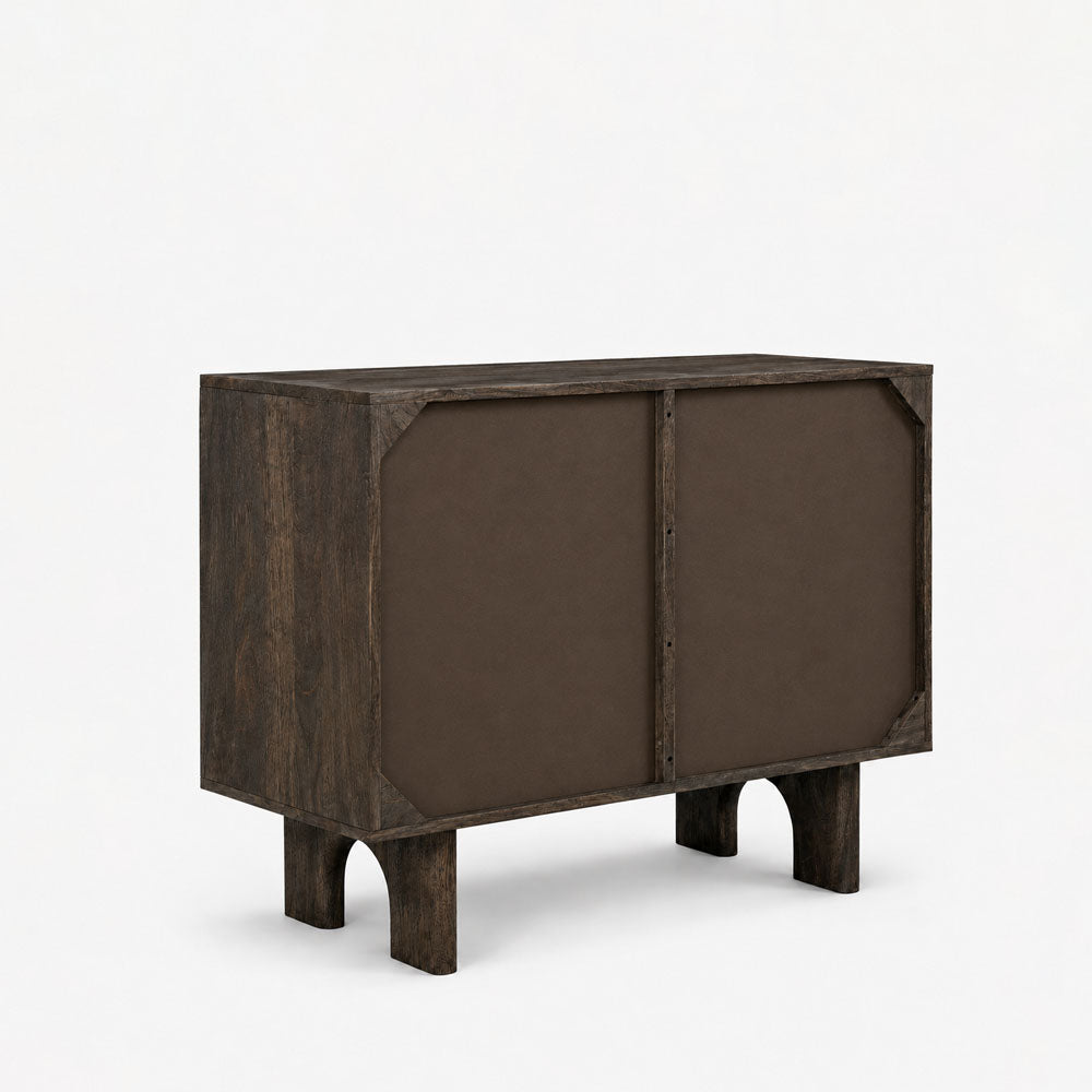 Moss Mango Wood Cabinet | Sage Green