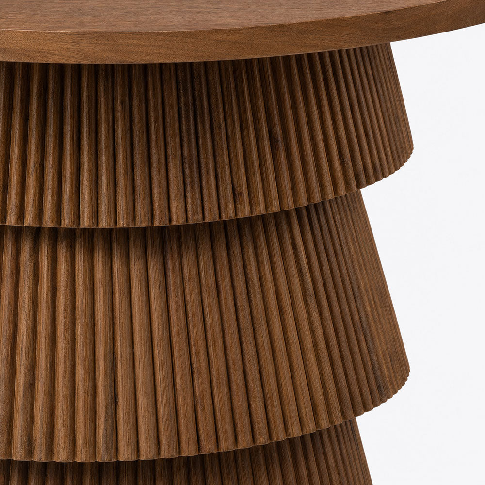 Beaufort Mango Wood Dining Table | Honey