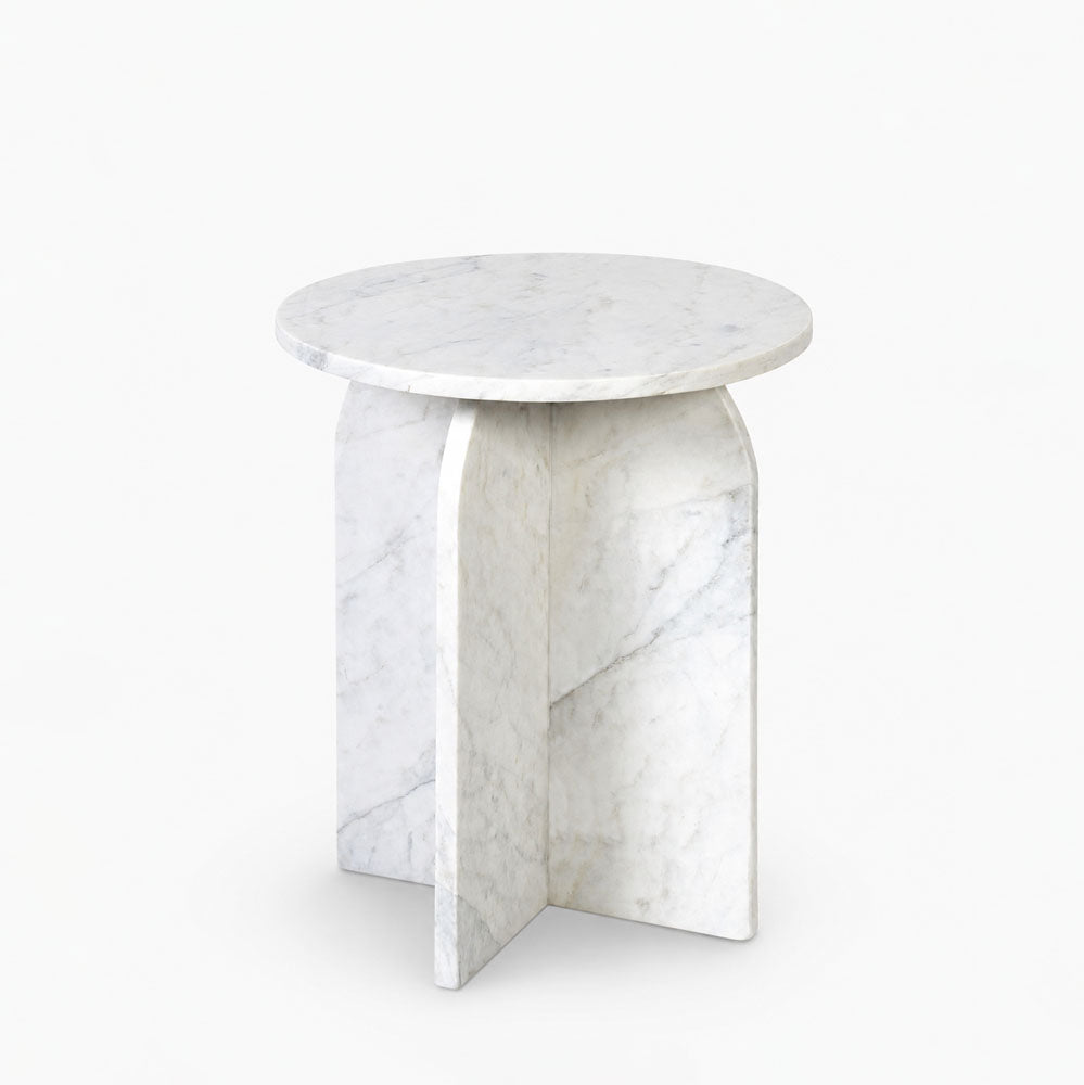 Clark Marble Side Table | Banswada