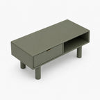 Aurelia Mango Wood Coffee Table | Green | Light Wood