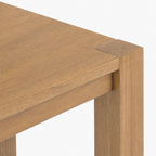 Arthur Mango Wood Bench | Natural