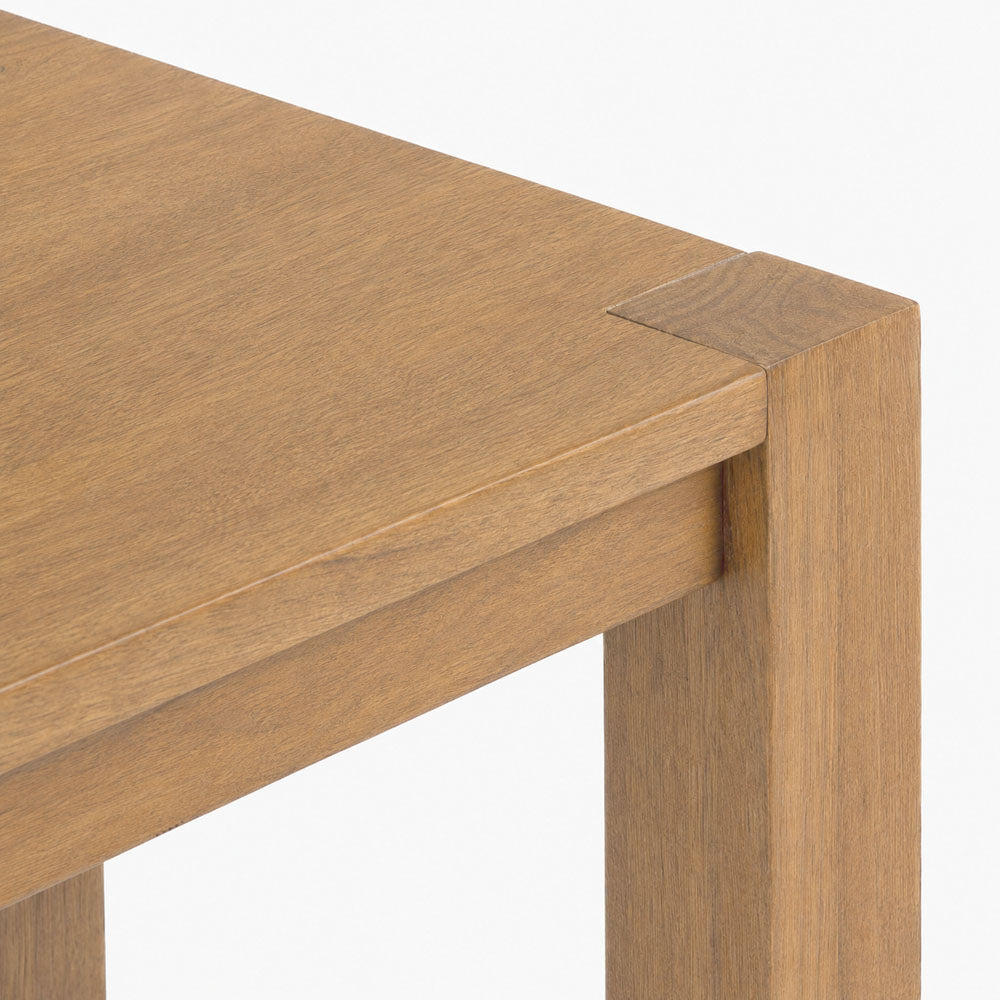 Arthur Mango Wood Bench | Natural