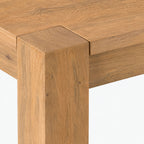 Arthur Mango Wood Dining Table | Natural