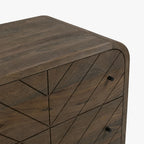 Bimini Mango Wood Wooden Chest | Walnut