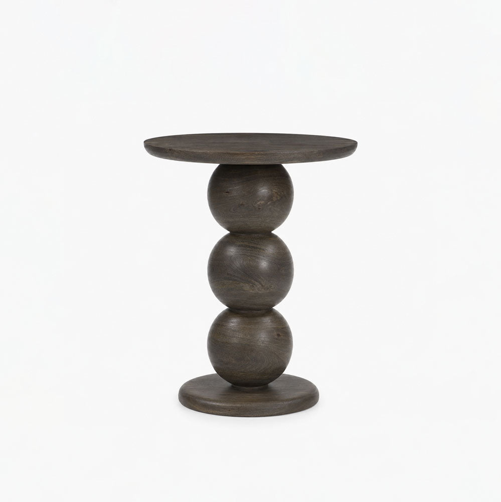 Jane Mango Wood Side Table | Walnut