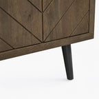 Bimini Mango Wood Cabinet | Walnut