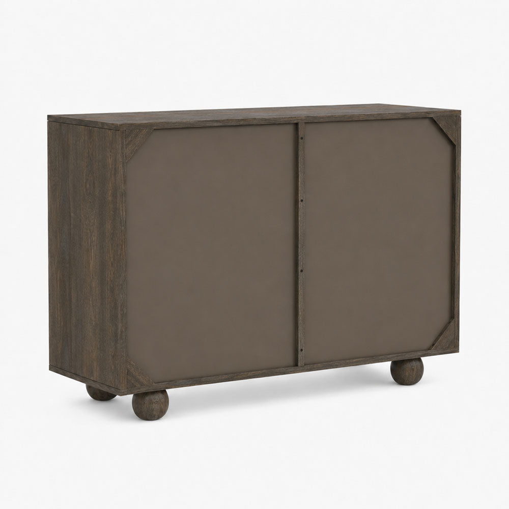 Paxton Mango Wood Drawer Chest | Walnut