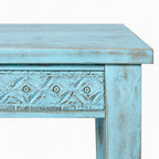 Kian Agate Side Table | Blue Wash