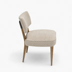 Hayes Polyester Dining Chair | Beige