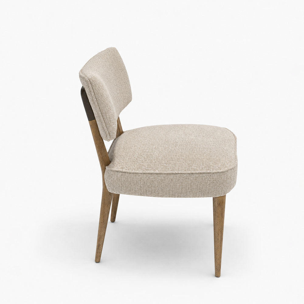 Hayes Polyester Dining Chair | Beige