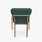 Cedar Acacia Wood Dining Chair | Teal