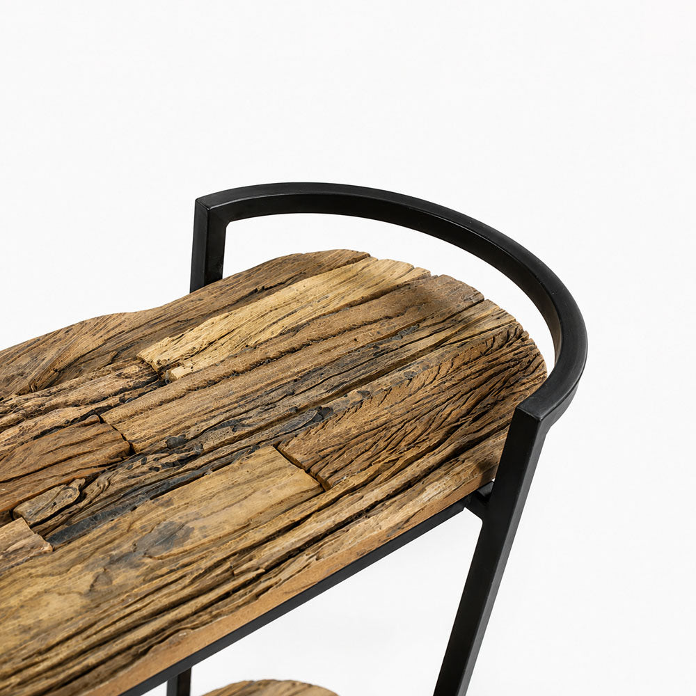 Earl Reclaimed Wood Console Table | Natural