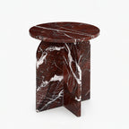 Clark Marble Side Table | Red Lavante