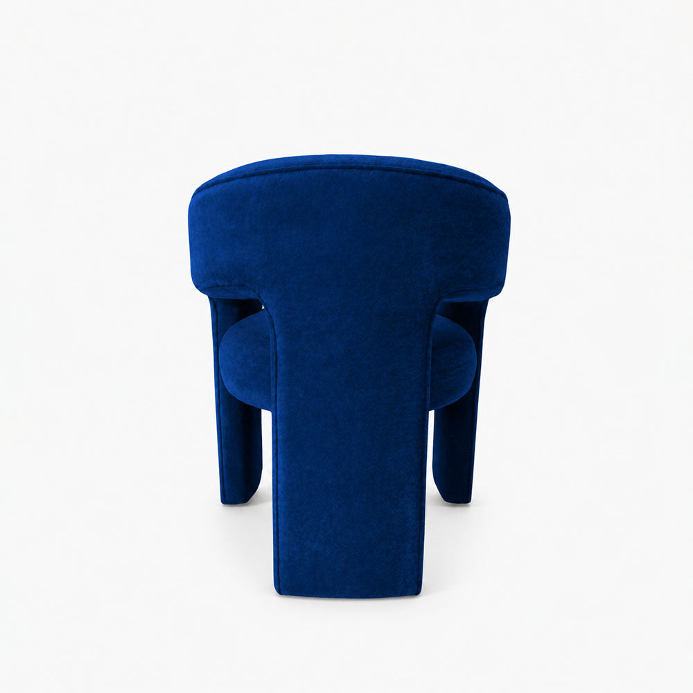 Hemlock Polyester Dining Chair | Blue